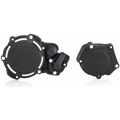 Acerbis sada kryt víčka spojky a zapalování pasuje na YAMAHA YZ250 05-25 FANTIC XX250 21-25 černá | Zboží Auto