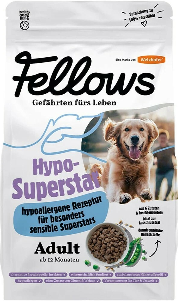 Fellows Hypoalergenní hmyzí 8 kg