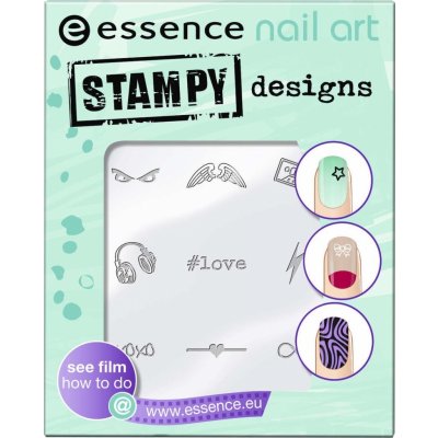 Essence Nail Art šablony na razítko 01 – Zboží Dáma