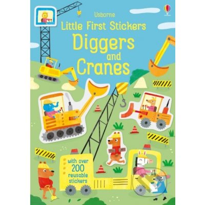 Little first stickers Diggers and Cranes - Hannah Watson, Joaquin Camp Ilustrátor – Hledejceny.cz