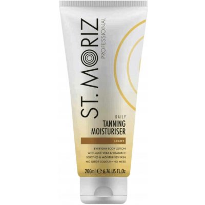 St. Moriz Golden Glow Tanning Moisturiser samoopalovací tělové mléko 200 ml – Zboží Dáma