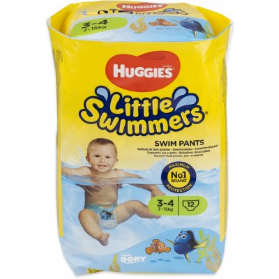 Huggies Little Swimmers 7-15 kg 12 ks – Zbozi.Blesk.cz