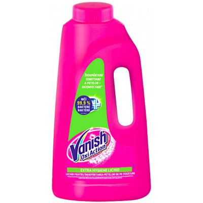 Vanish Oxi Action extra hygiena tekutý odstraňovač skvrn 1,8l – Zboží Mobilmania