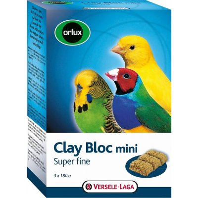 Versele-Laga Orlux Clay Bloc Mini 540 g – Zbozi.Blesk.cz