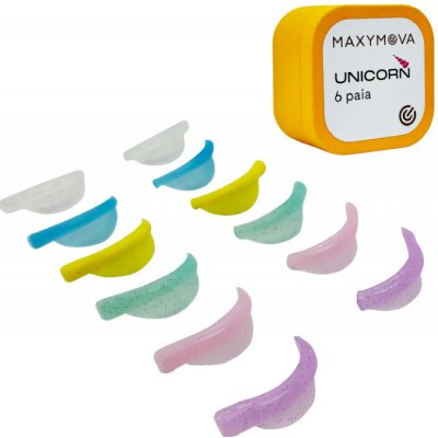 Maxymova Unicorn natáčky na lash lifting – 6 párů – Zboží Dáma