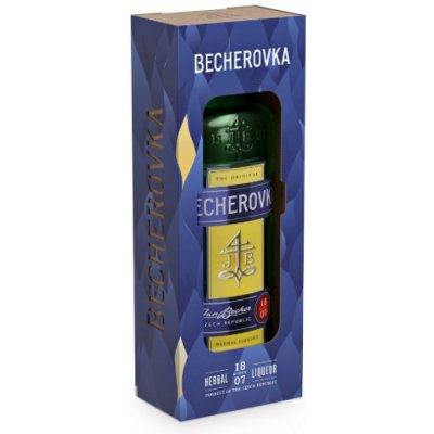 Becherovka 38% 3 l (dárkové balení taška) – Hledejceny.cz