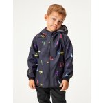 Unuo dětská softshellová bunda s fleecem Basic Kostičky černá – Zboží Dáma