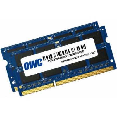 OWC SO-DimM DDR3 2x4GB 1066MHz CL7 Apple kvalifikováno OWC8566DDR3S8GP – Zboží Mobilmania