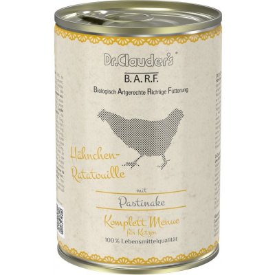 Dr.Clauder's BARF Komplettmenue Hähnchen-Ratatouille 400 g