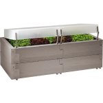 Juwel Vysoký záhon Timber plast 130 x 60 x 52 cm 20474 – Hledejceny.cz