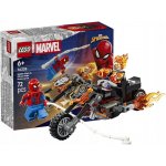 LEGO® Super Heroes 76335 Spider-Man vs. Ghost Rider na motorce – Zboží Dáma