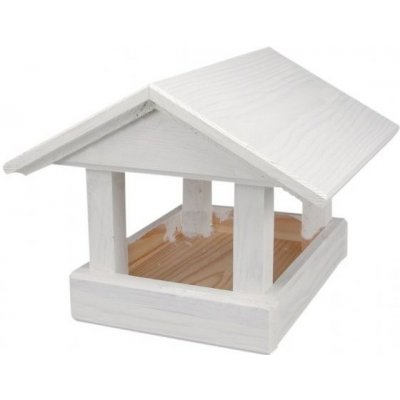 NohelGarden NG 9766fo Krmítko č.17 dřevěné bílé 24x30x20cm 290x270x210 – Zboží Mobilmania