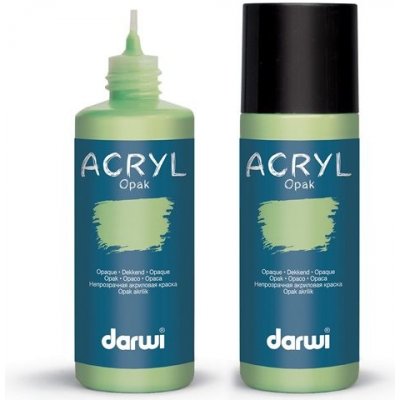 Darwi Acryl Opak akrylová barva 80 ml pastelově zelená