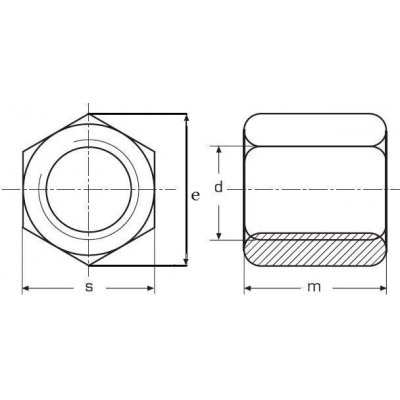 matice M5x15 ZINEK /6/ spojovací prodlužovací DIN 6334 – Sleviste.cz
