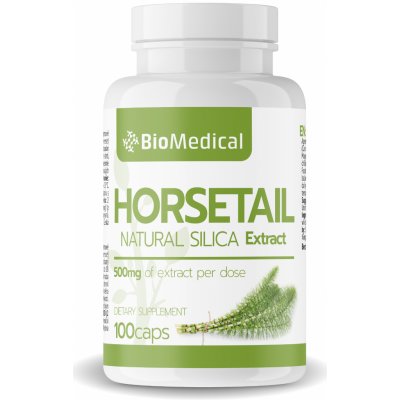 BioMedical Horsetail extrakt z přesličky rolní 100 kapslí