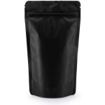 Doypack ZIP | černý mat | metal.folie obsah 250ml (110 × 185 + 65mm) – Sleviste.cz