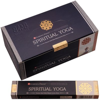 Garden Fresh Spiritual Yoga indické vonné tyčinky 12 x 15 ks – Hledejceny.cz