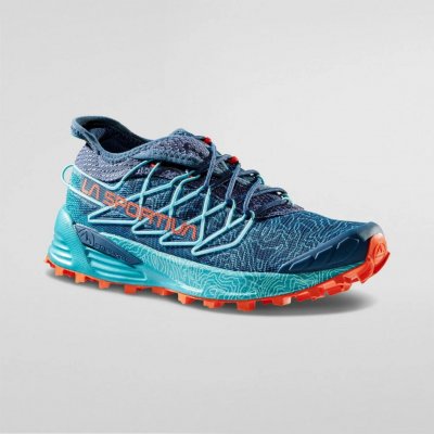 La Sportiva Mutant Woman SS23 trailové Storm Blue/Cherry Tomato – Zboží Dáma