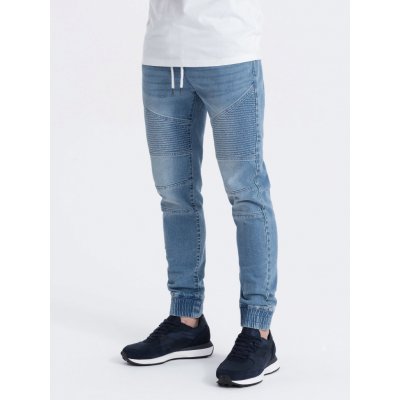 Ombre Clothing pánské džínové kalhoty Andzisa modrá