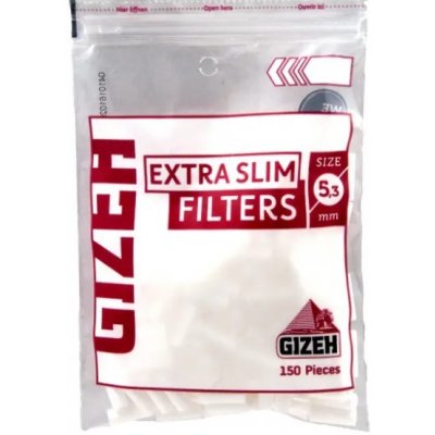 Gizeh cigaretové filtry extra slim 150 ks – Zbozi.Blesk.cz