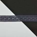 Prima-obchod Bavlněná krajka šíře 24 mm paličkovaná K2085, barva Šedá tm. – Zboží Dáma