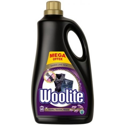 Woolite Darks Denim Black prací gel 60 PD 3,6 l