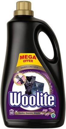 Woolite Darks Denim Black prací gel 60 PD 3,6 l