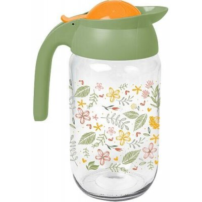 TORO dŽBÁN DEKOR BOTANICA 1,5 L, SKLO/PLAST – Zboží Dáma