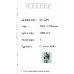 ROTO NX Lišta převodu konstantní Gr. 2090 / 2001-2200 / 3 – Sleviste.cz