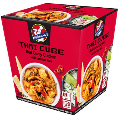 Thai Cube Red Curry s rýží 350 g – Zbozi.Blesk.cz