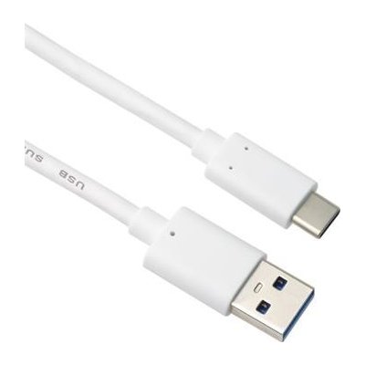 Premiumcord ku31ck3w USB-C - USB 3.0 A USB 3.1 generation 2, 3A, 10Gbit/s, 3m, bílý – Zboží Mobilmania