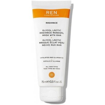 Ren Clean Skincare Radiance Glycol Lactic Radiance Renewal exfoliační pleťová maska 50 ml