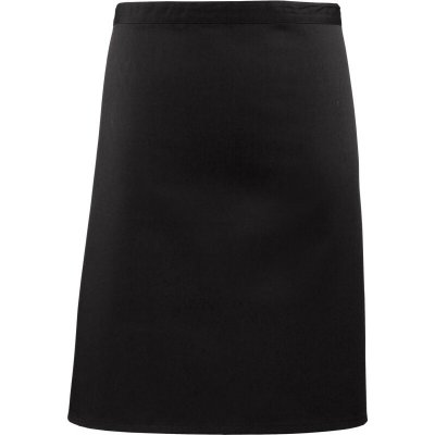 Premier zástěra Colours PR151 do pasu krátká černá – Hledejceny.cz