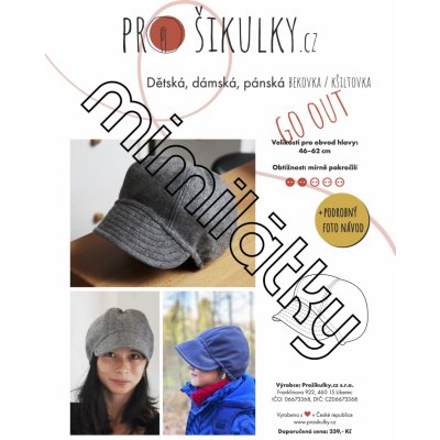 Kšiltovka GO OUT | univerzální - Česky – Hledejceny.cz