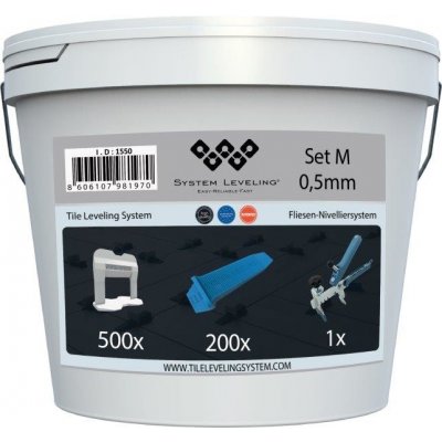System Leveling SL1550 aplikační nivelační SET 500/200/1 - 0,5mm – Zboží Mobilmania
