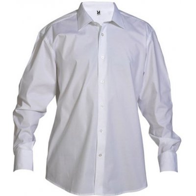 Roly Moscu košile pánská dlouhý rukáv bílá E5506-01