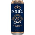 Krušovice 11,5 BOHÉM 4,7,% 0,5 l (plech) – Zboží Dáma