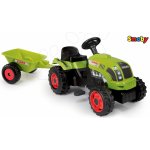 SMOBY 710107 šlapací traktor CLASS GM s prívesom a s otváracou kapotou a posuvným sedadlom od 3 rokov – Zboží Mobilmania