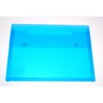 Složka s 2 druky A4 Tempus, modré, křížové dno 481020 – Zboží Živě