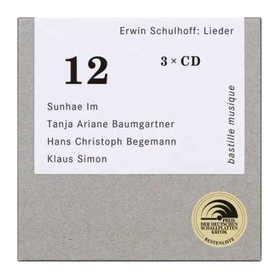 Erwin Schulhoff - Sämtliche Lieder CD
