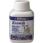 MedPharma Křemík 30 mg + Biotin + Paba 107 tablet – Hledejceny.cz