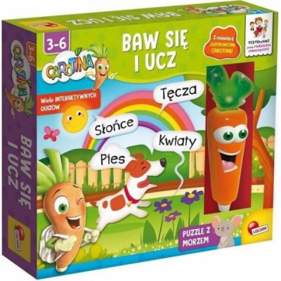 Lisciani Vzdělávací sada Carotina Hraj si a uč se – Hledejceny.cz