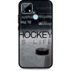 Pouzdro a kryt na mobilní telefon Realme TopQ Realme 7i silikon Hockey Is Life