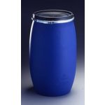 EKO-CONTAINER SERVICE Plastový sud 120 l s víkem, na pevné látky – Sleviste.cz