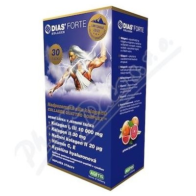 Medochemie Limassol Dias Forte grapefruit sáčky 30 x 11,3 g