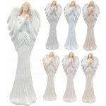 Figurka Ceramik-Art Anděl Victoria 34 cm bílá – Hledejceny.cz
