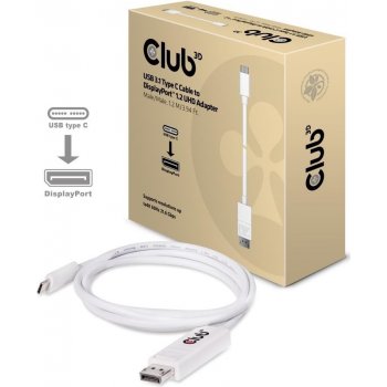 Club3D CAC-1517 USB 3.1 TYPE-C na DisplayPort 1.2, 1,2m