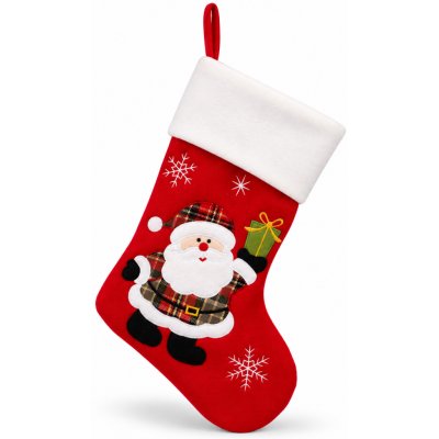 Aga Vánoční punčocha 45 cm Santa – Hledejceny.cz
