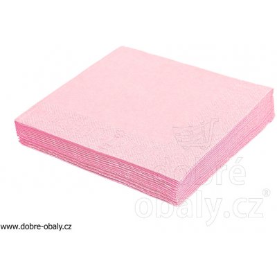 Wimex ubrousky 3V růžové 20ks 33x33cm – Zboží Dáma