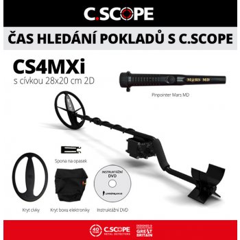 C.Scope CS4MXi pinpointer set